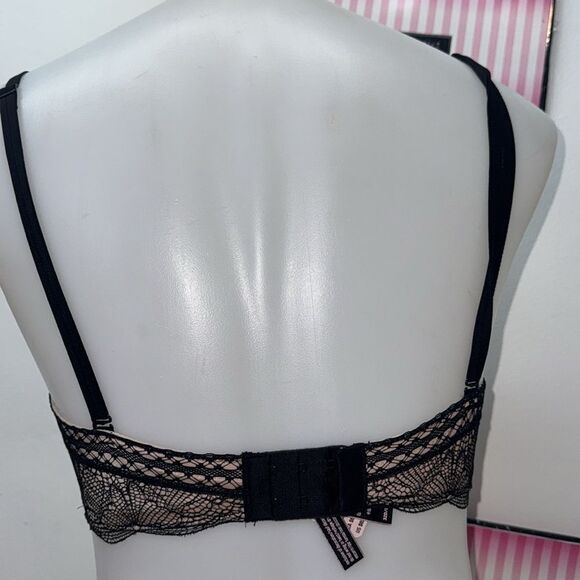 🔥VICTORIA SECRET  multiway strapless PUSH-UP  BRA SET 32D// Small NEW - Picture 5 of 9